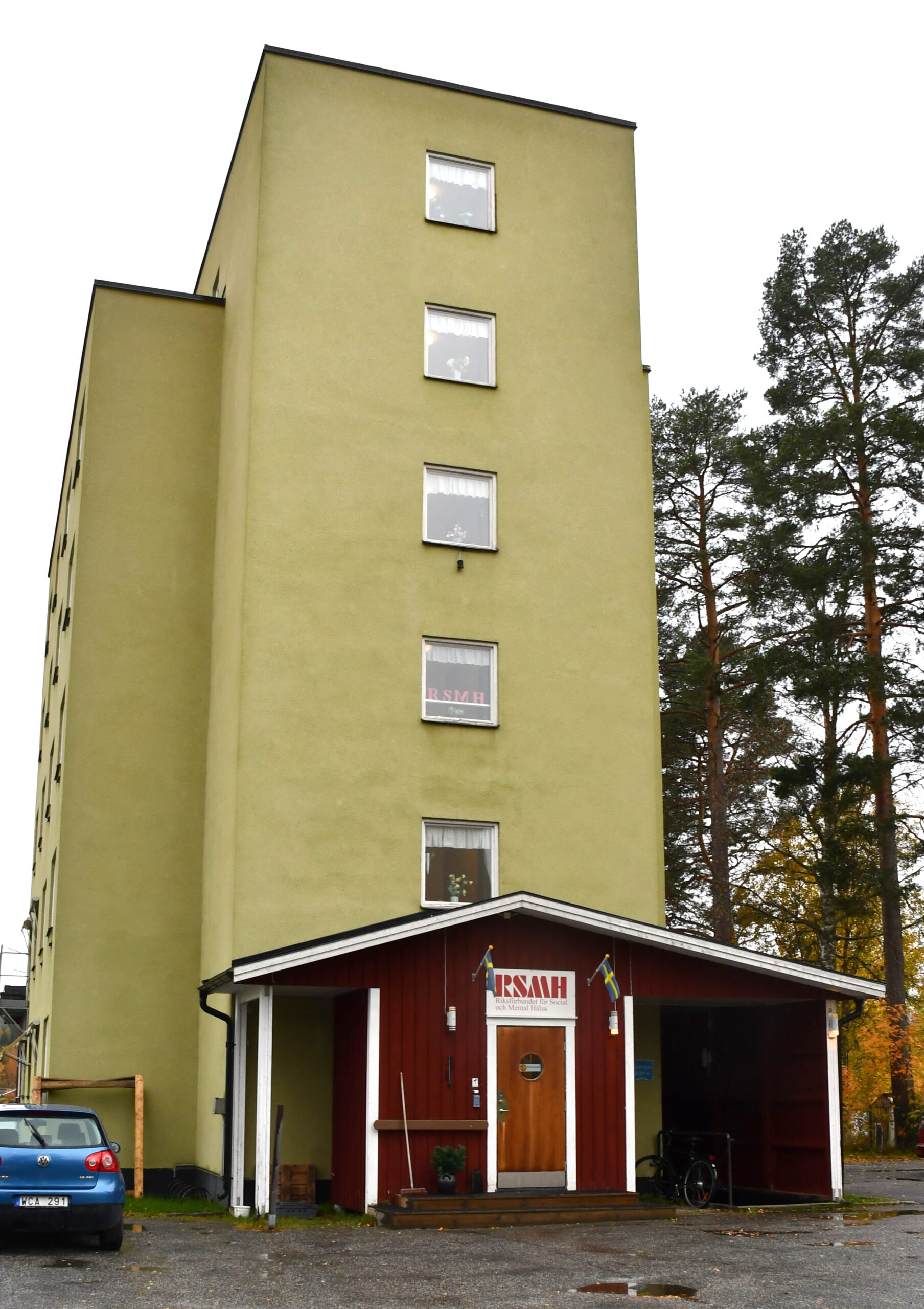 Entrén till RSMH Fjällsjö i Backe